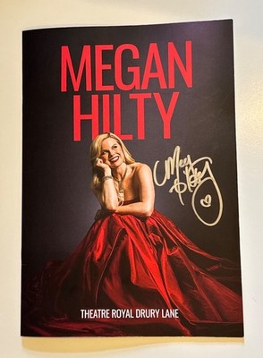 Megan Hilty SIGNIERT London Konzertprogramm Theater Royal Drury Lane Mai 2026