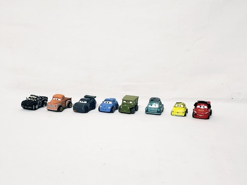 Lot Of 8 Disney Pixar Cars Mini Racers Diecast Lightly Played Condition Smokey
