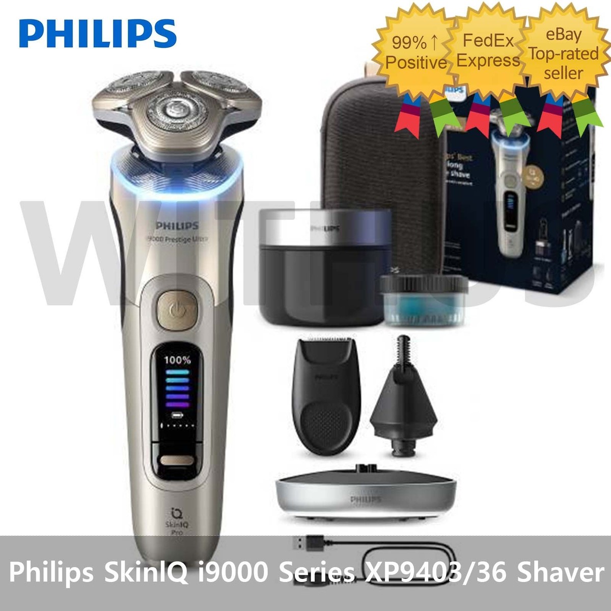 Philips SkinlQ i9000 Series Prestige Ultra XP9403/36 Cordless Philips SkinlQ i9000 Series Prestige Ultra XP9403/36 Cordless