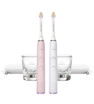 Philips Sonicare DiamondClean Smart Rechargeable Toothbrush, 2-pack HX9904/85