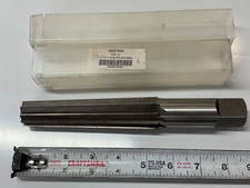 4MT Straight Morse Taper Reamer 1-1/4" Large End  10 Flute 8-1/2" Overall length