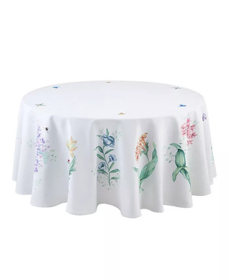 Lenox Butterfly Meadow Garden Tablecloth Multicolor 70 W X 70 L