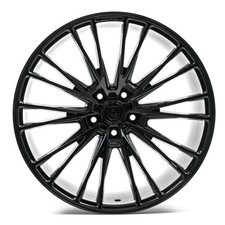 22x9 Axe CF2 Gloss Black Wheels 5x5 (35mm) Set of 4