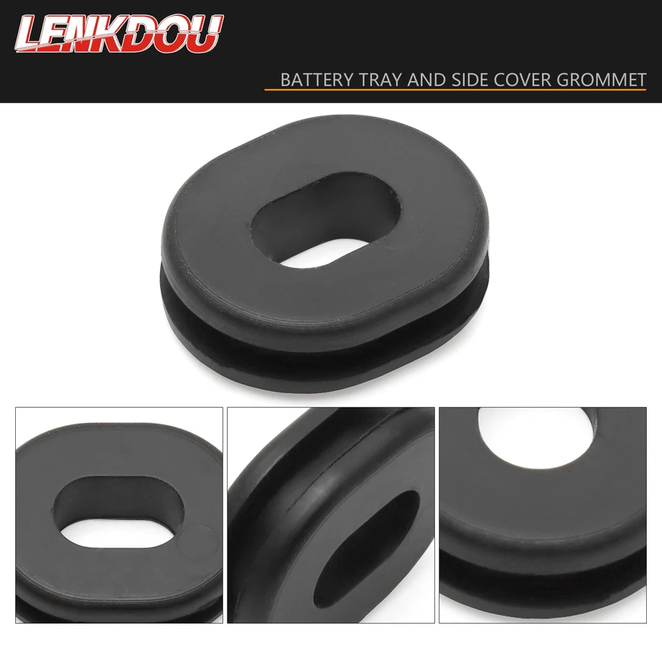 Juego de 10 ojales de cubierta lateral para bandeja de batería 61138532186 para BMW R1200R/RS R1250RS/RT Foto 4 de 4