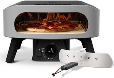⚡️Cozze 13” Forno Pizza Gas 30 mbar CLASSIC Inox con Pietra Cordierite Termo⚡️