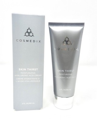 Cosmedix Skin Thirst Moisturizing Hyaluronic Acid Cream Full Sz 2 oz Oil Free