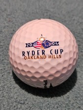 RC1 Ryder Cup Logo Golf Ball 2004 Oakland Hills , Collectible ,