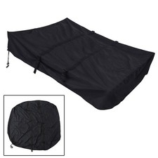 Housse de tente de toit noire 420D parfaite pour les voyages de camping et les a