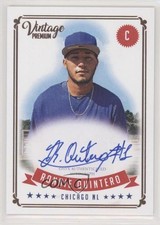 2020 Onyx Vintage Premium Auto Ronnier Quintero Ronnie Quintero #PARQ Auto 0o6v