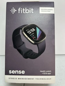 Fitbit Sense Advanced Health & Fitness Smartwatch Graphite GPS montre