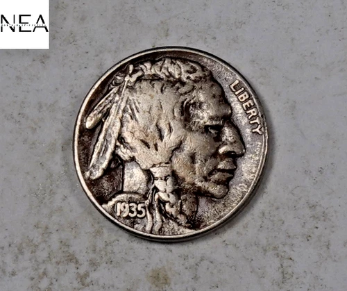 1935-S Buffalo Nickel ~ Almost Uncirculated AU ~ ZB762