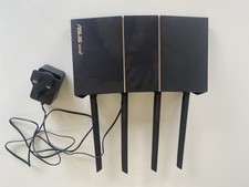 ASUS RT-AX57 Dual Band WiFi 6 Extendable Router - Black