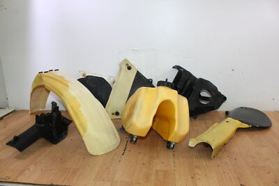 1979 YAMAHA YZ125 Plastic Kit / Fenders / Side Covers | eBay