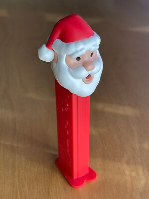     PEZ - Spender mit Fuß / Merry Christmas / Nikolaus / Weihnachtsmann /leer