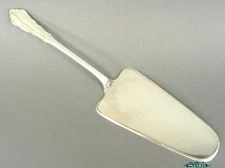 Czechoslovakian Silver Cake Tartlet Server 1950s