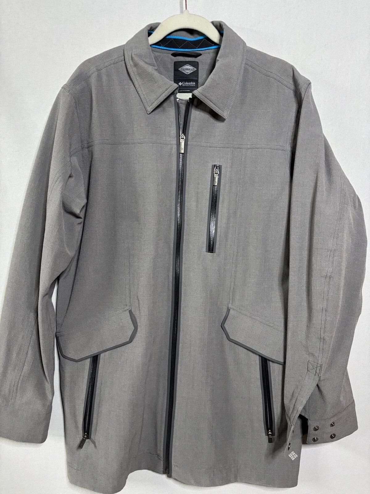 Columbia ~ Transit Zone Shell II Men's Water & Wind Resistant Jacket Size Large
