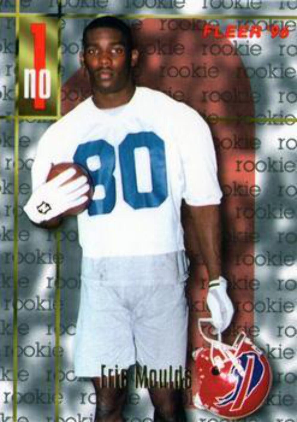 #171 Eric Moulds - Buffalo Bills - 1996 Fleer Football
