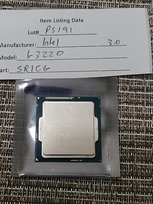 NB_CPU4113 Intel Pentium G3220 3.60GHZ SR1CG ☆完動品☆