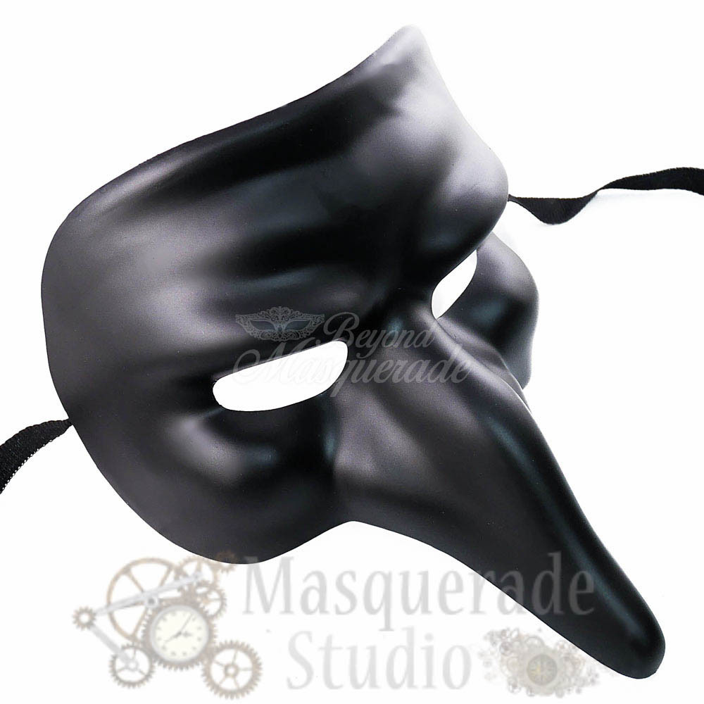 Men's Venetian Zanni Nasone Grezzo Short Nose Costume Masquerade