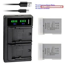 Kastar Battery LTD2 Charger for Nikon EN-EL14A MH-24 Nikon D5100 DSLR Camera