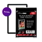 PROTECTOR Bundle Ultra PRO Black Border ONE-TOUCH Magnetic Holder 35 PT + Bumper
