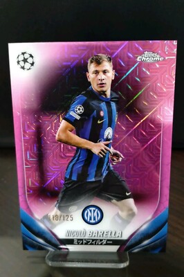 2023-24 Topps UEFA Club Competitions -#51 Nicolo Barella 118/125