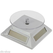 PIATTO ROTANTE BIANCO A ENERGIA SOLARE PER SORPRESINE KINDER