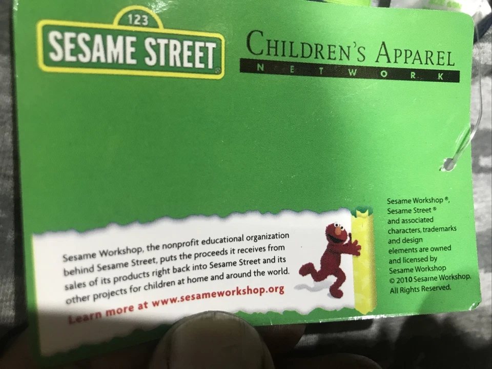 Sesame Street Cookie Monster Rocker 6-9 Months Tshirt NWT!!!!! - Image 4 of 4