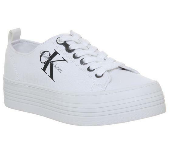 calvin klein platform trainers