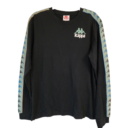 Kappa Unisex Langarm-T-Shirt Erwachsene, L, schwarz 222 Banda Lake 100 % Baumwolle Sport - Bild 1 von 15