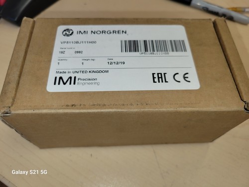 IMI Norgren VP5110BJ111H00 New, Proportional Pressure Control MFG 2019