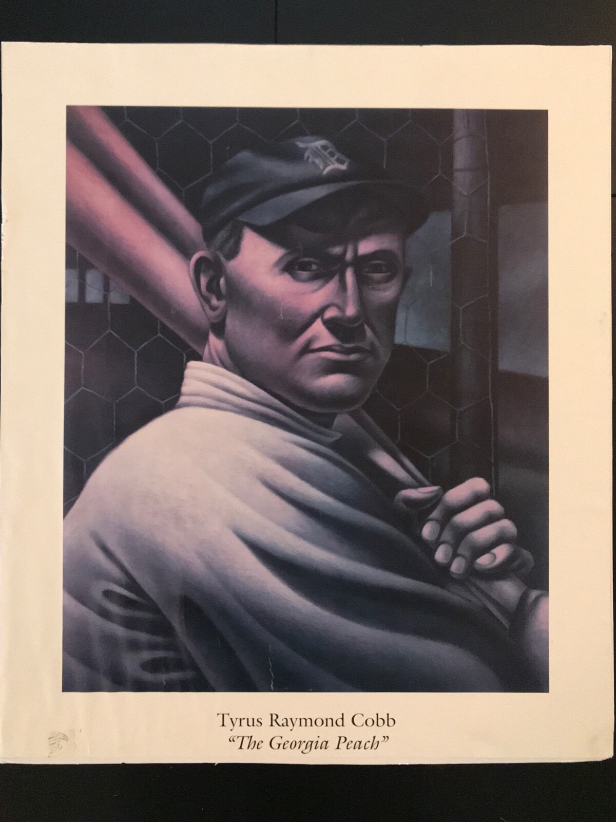 Ty Cobb "The Peach" Poster eBay