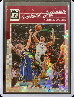 Richard Jefferson - 2016-17 Donruss Optic - Checkerboard Prizm #18