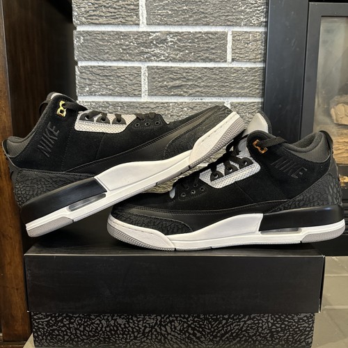 Preowned Size 13 - Jordan 3 Retro Tinker Black Cement 2019 CK4348007 - Picture 2 of 13