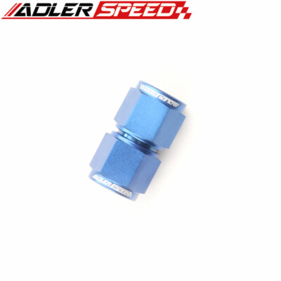 ADLERSPEED Straight -10AN Female To AN10 Female Fuel Fitting Adapter Aluminum