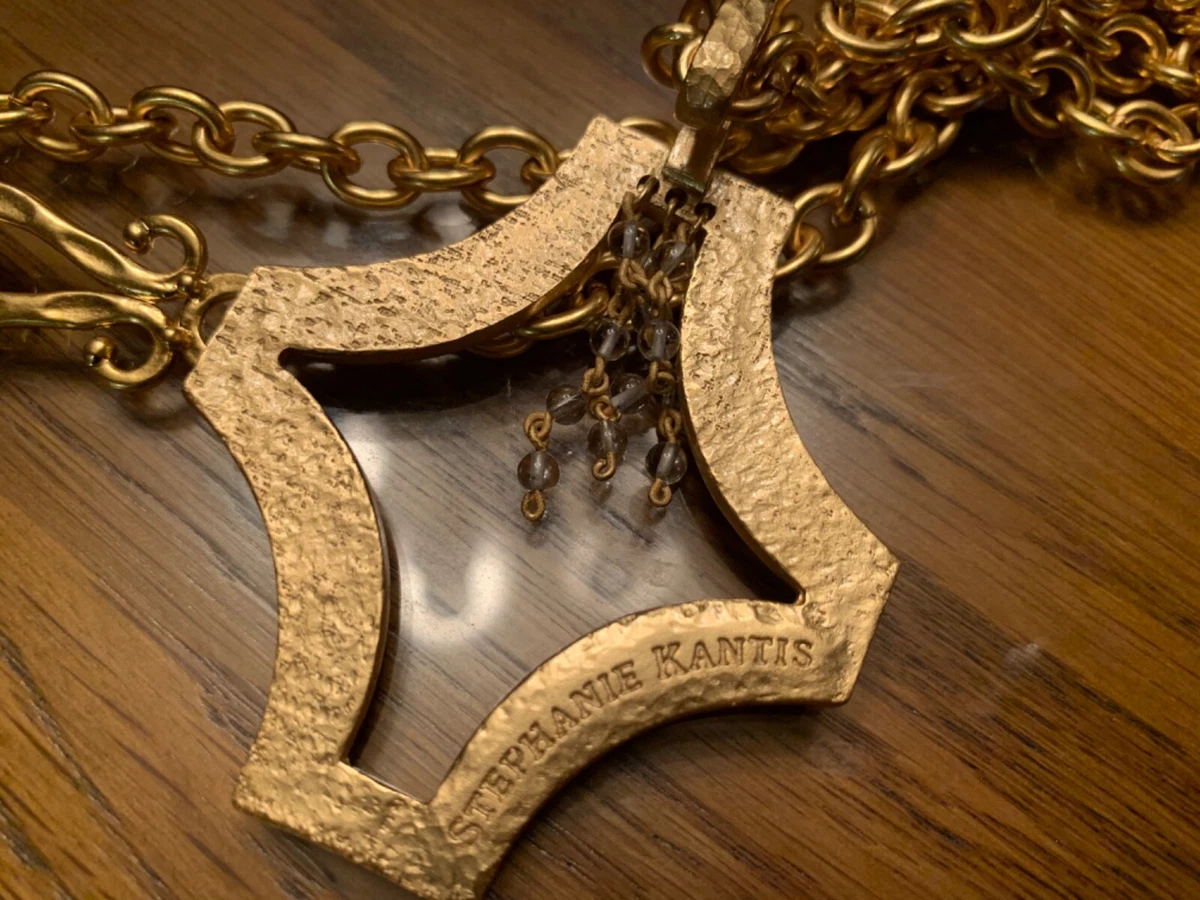 New Stephanie Kantis 24k Yellow Gold Plated Chain Necklace