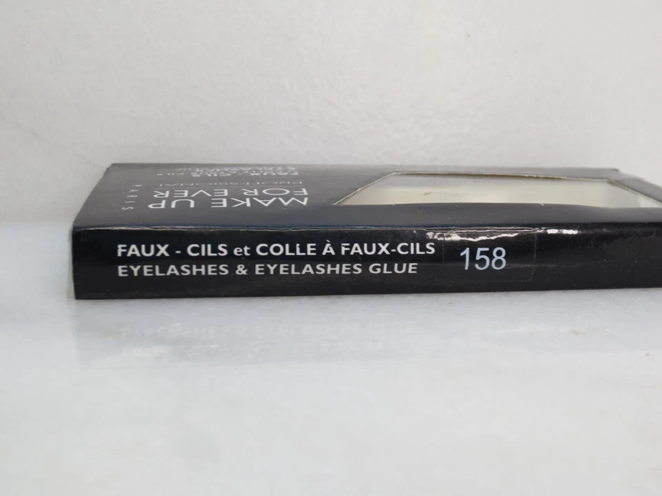 MAKE UP FOR EVER PROFESSIONALS EYELASHES & EYELASHES GLUE 158 NWOB LOT OF 3 - Image 3 of 4