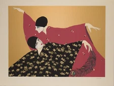 Fantasy by Roberto Tortoli, original serigraph, signed and numbered