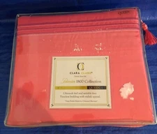 Clara Clark Deluxe Bed Sheet Set Premier 1800 Collection Queen Size 4 Piece Kit