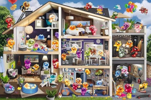 NEW Ravensburger Jigsaw Puzzle 5000 Pieces 17434 Gelini Dollhouse - Imagen 2 de 3