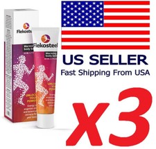Flekosteel Body Balm 3 PACKAGES 50ml 1.7fl oz Original