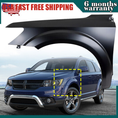 Fender For 2009-2019 2020 Dodge Journey Front Left Driver Side Steel Primed