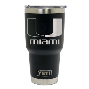 miami hurricanes yeti tumbler