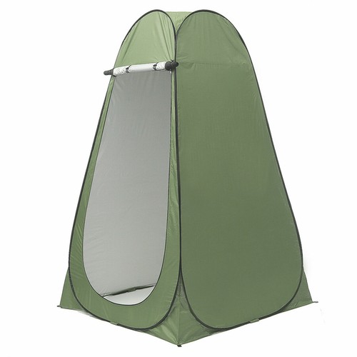 Tenda privacy doccia wc pop up esterno 75" con borsa doccia solare campeggio 20L - Foto 4 di 35