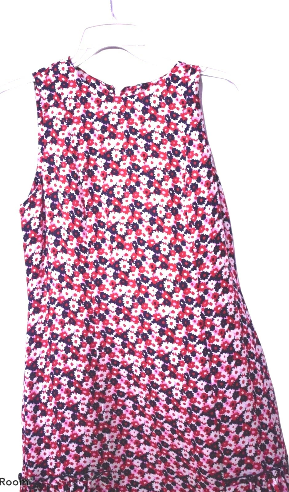 Abito donna Michael Kors pizzo linea A rosso bianco nero taglia 8 UK