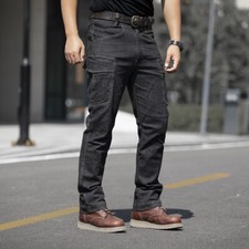 Men's Cargo Pants Tactical Outdoor Denim Jeans Elasticity Camping Casual Pants