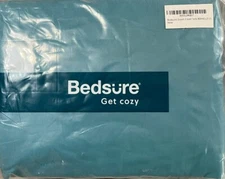 BEDSURE Teal Blue Duvet Cover Full Size( 80"x90")  Plus Two Pillow Cases New