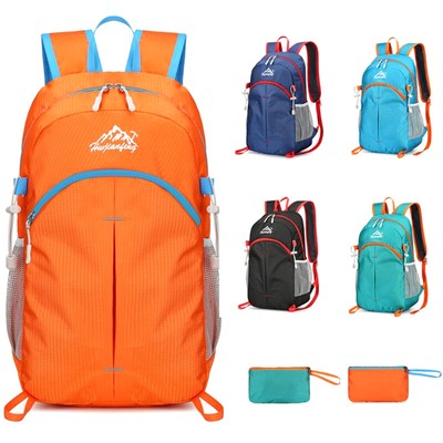 Waterproof Hiking Backpack Lightweight Packable Backpack Breathable Foldable