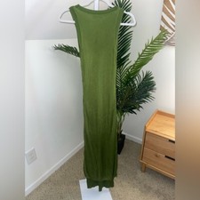 Atlein Green Knit Midi Dress