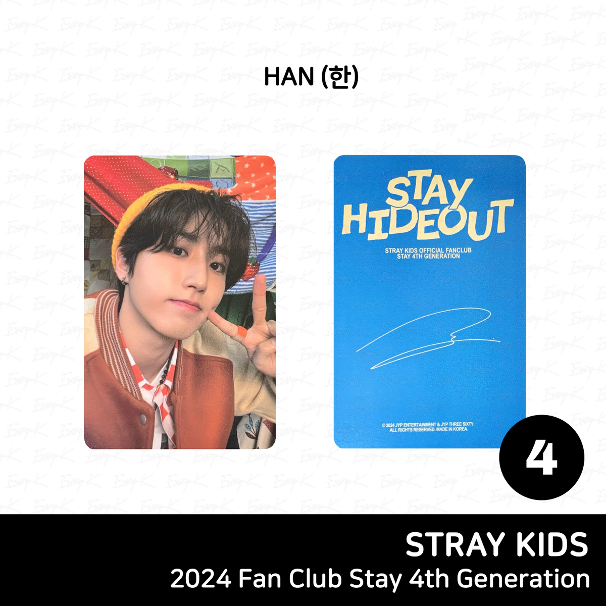 Stray Kids 2024 Fan Club Stay 4th Generation (SKZ MEMBERSHIP